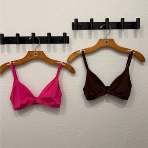 2 Pack of Triangle Bralettes